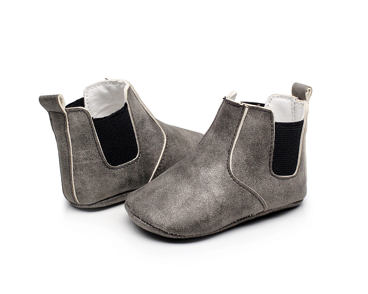 Elastic PU Soft Children's Shoes