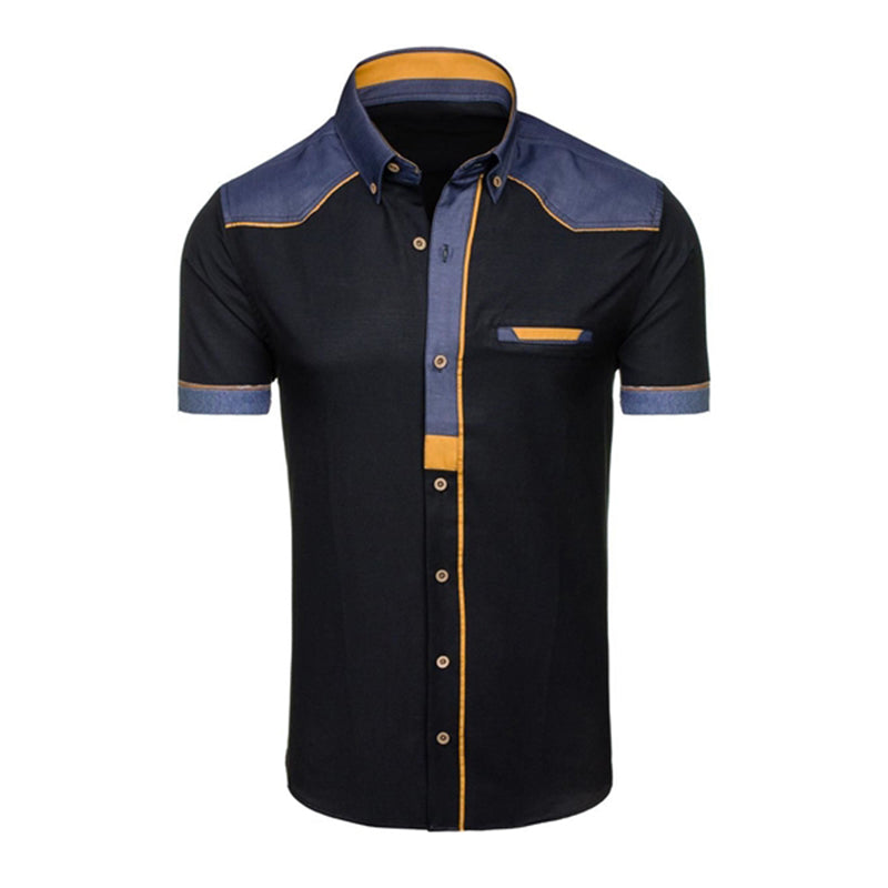 Men's professional short shirt