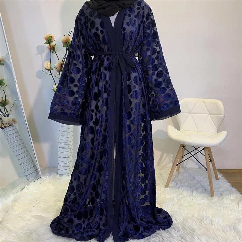 Dubai Women Maxi Long Kaftan Abaya Malaysian Robe