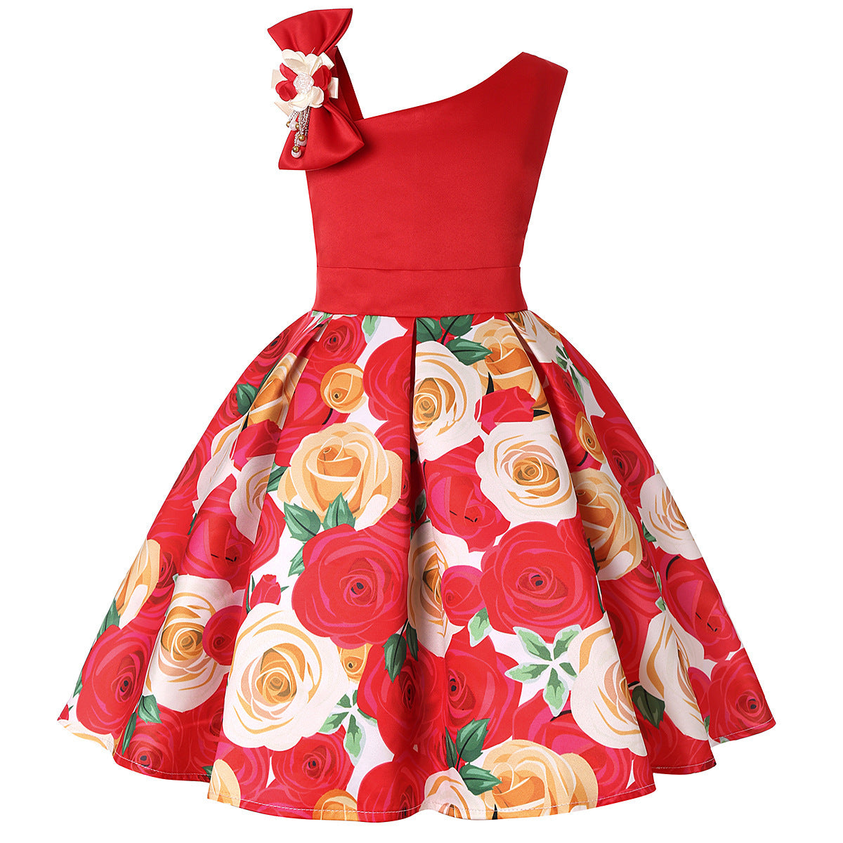 Princess Digital Print Children's Dresses