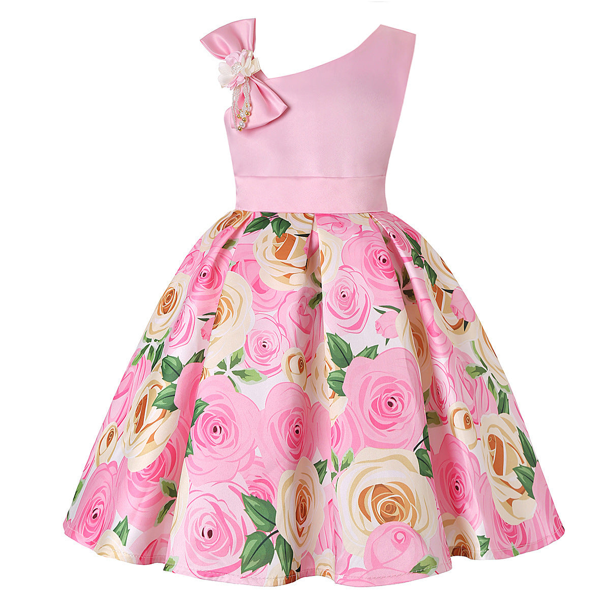 Princess Digital Print Children's Dresses