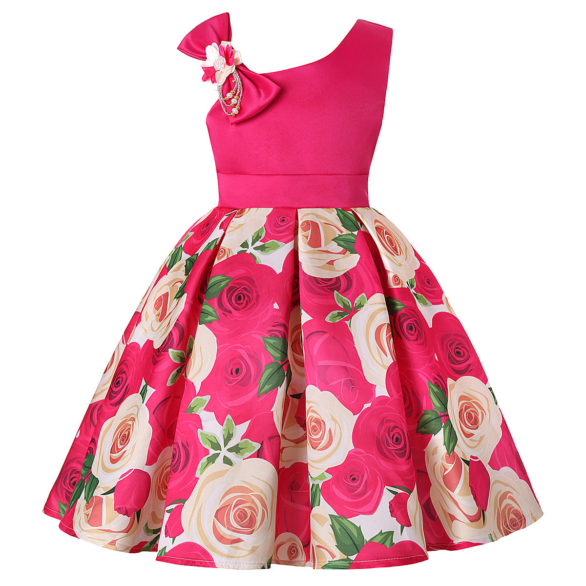 Princess Digital Print Children's Dresses