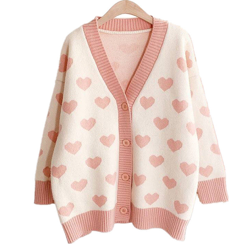Small Fresh Knitted Cardigan
