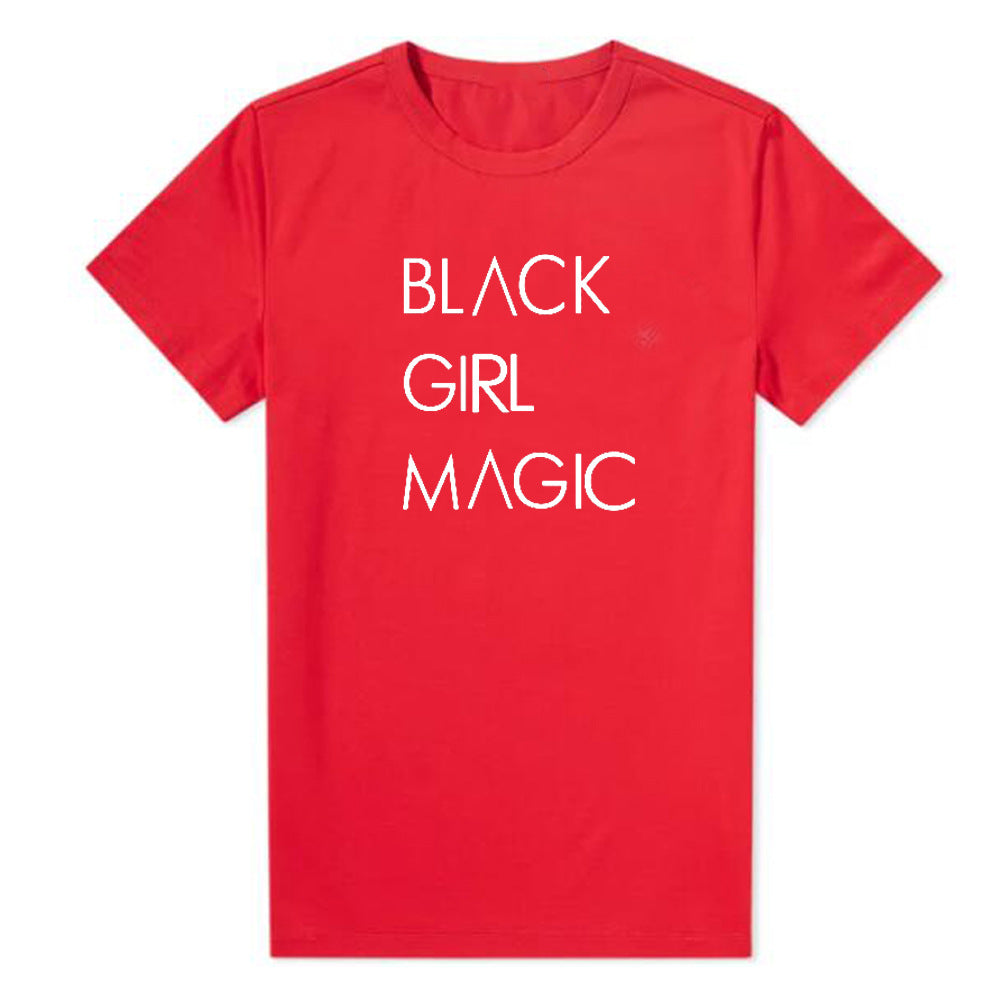 Letter Printing Women's T-Shirts