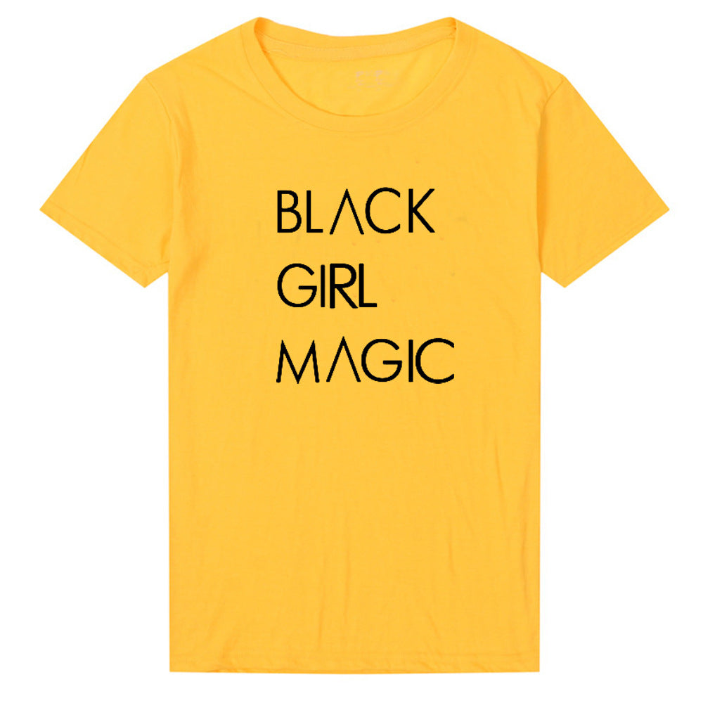Letter Printing Women's T-Shirts