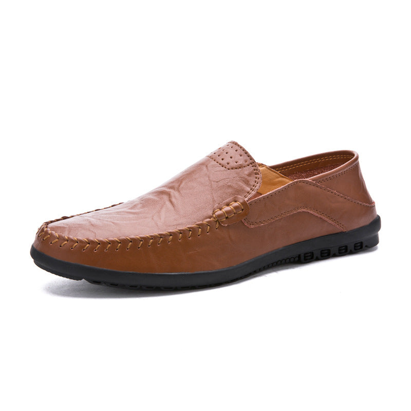 Cowhide Casual Leather Shoes