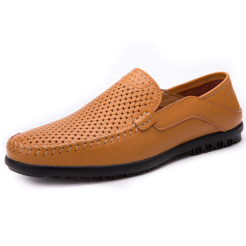 Cowhide Casual Leather Shoes