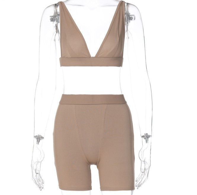 Navel Underwear Shorts sports suit