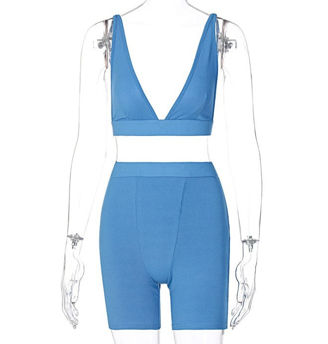 Navel Underwear Shorts sports suit