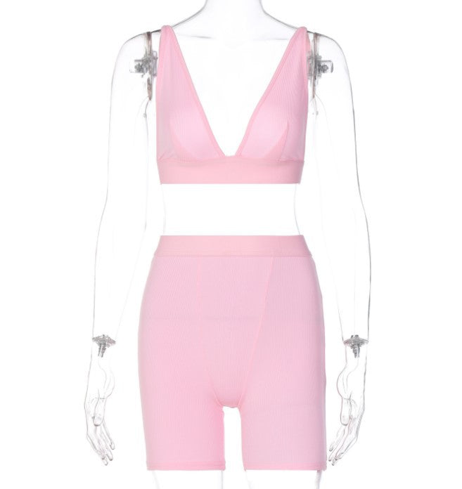 Navel Underwear Shorts sports suit