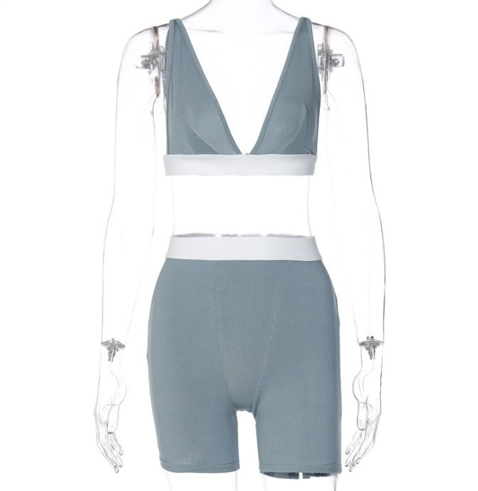 Navel Underwear Shorts sports suit