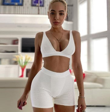 Navel Underwear Shorts sports suit