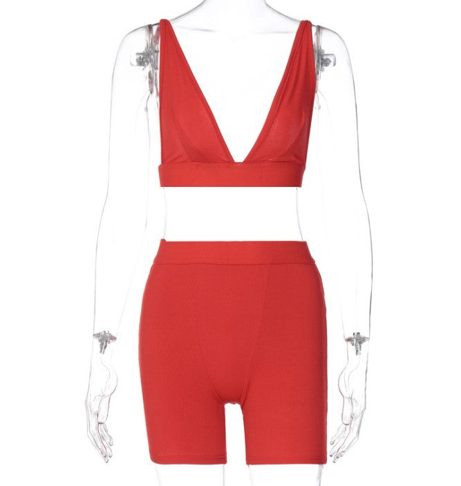 Navel Underwear Shorts sports suit