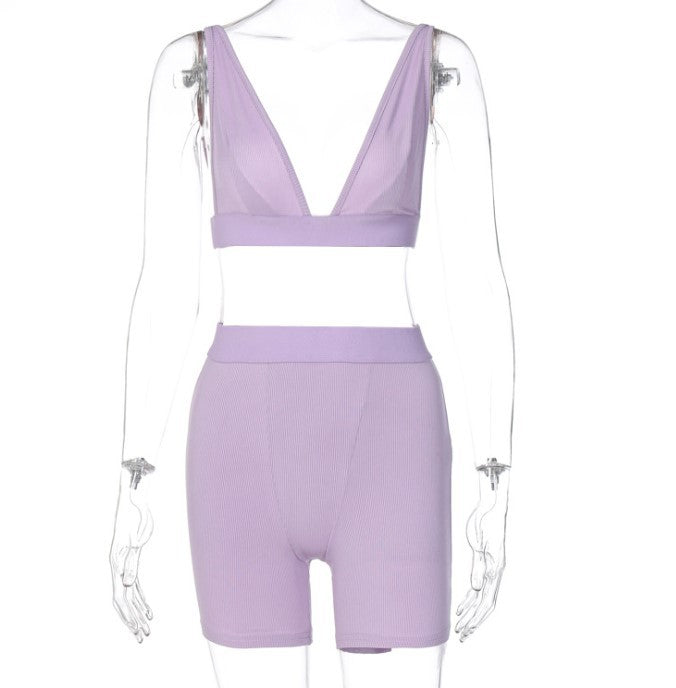 Navel Underwear Shorts sports suit