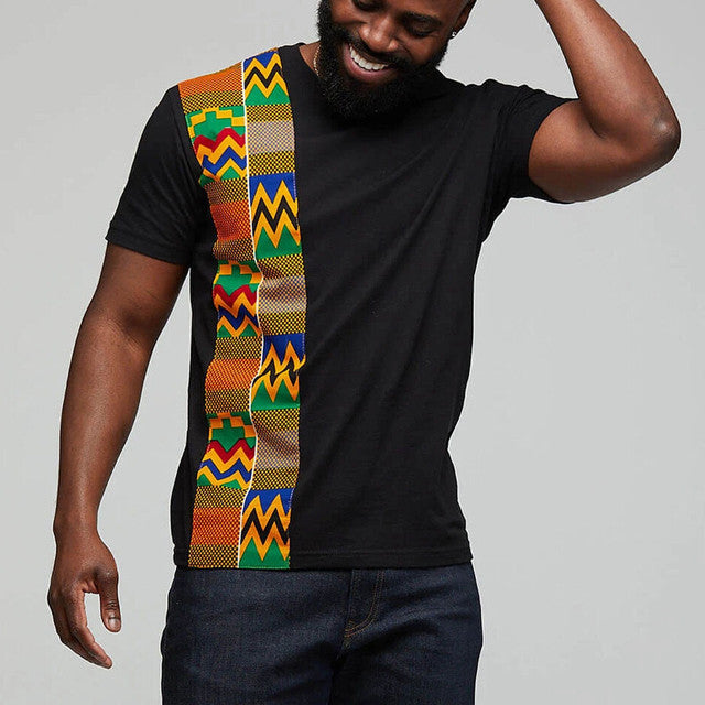 Couple Clothes T Shirt Women African Print Ethnic