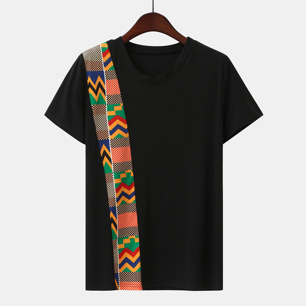 Couple Clothes T Shirt Women African Print Ethnic
