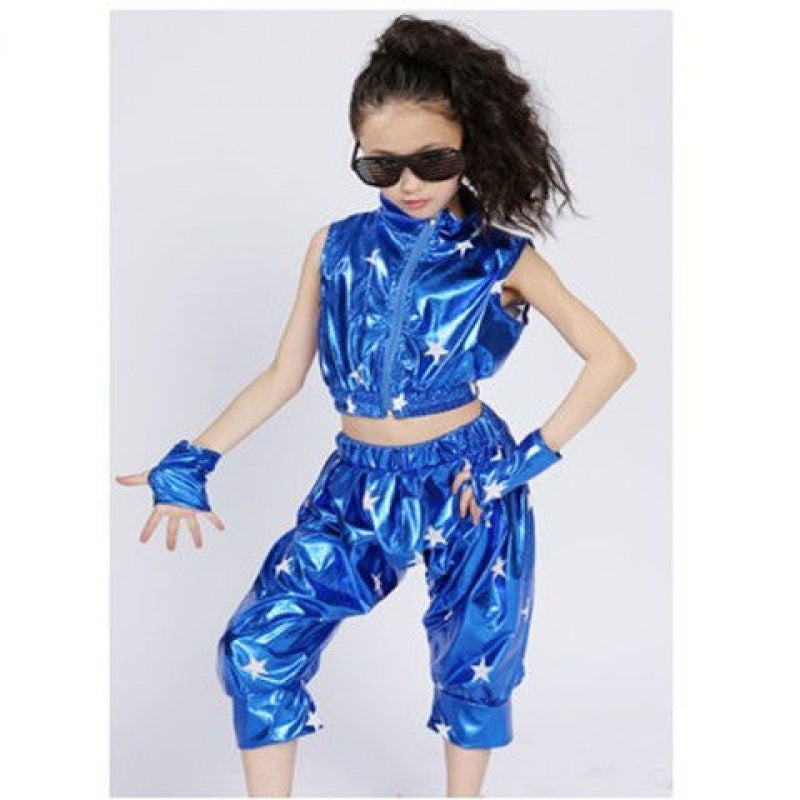 Hip-hop Performance Chair Dance Clothes Suit