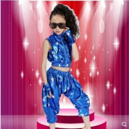 Hip-hop Performance Chair Dance Clothes Suit