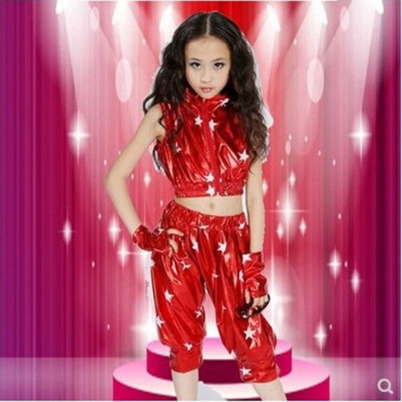 Hip-hop Performance Chair Dance Clothes Suit