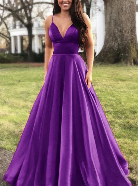 Sexy Suspender Evening Dress