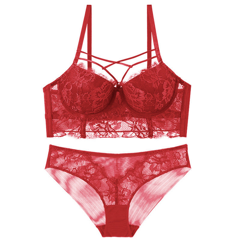 Lace Bra and Panties Set