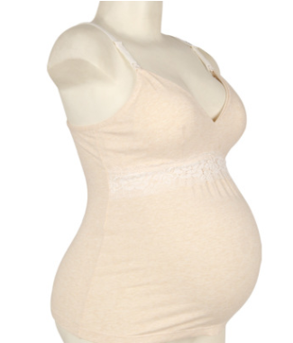 Cotton lace vest pajamas