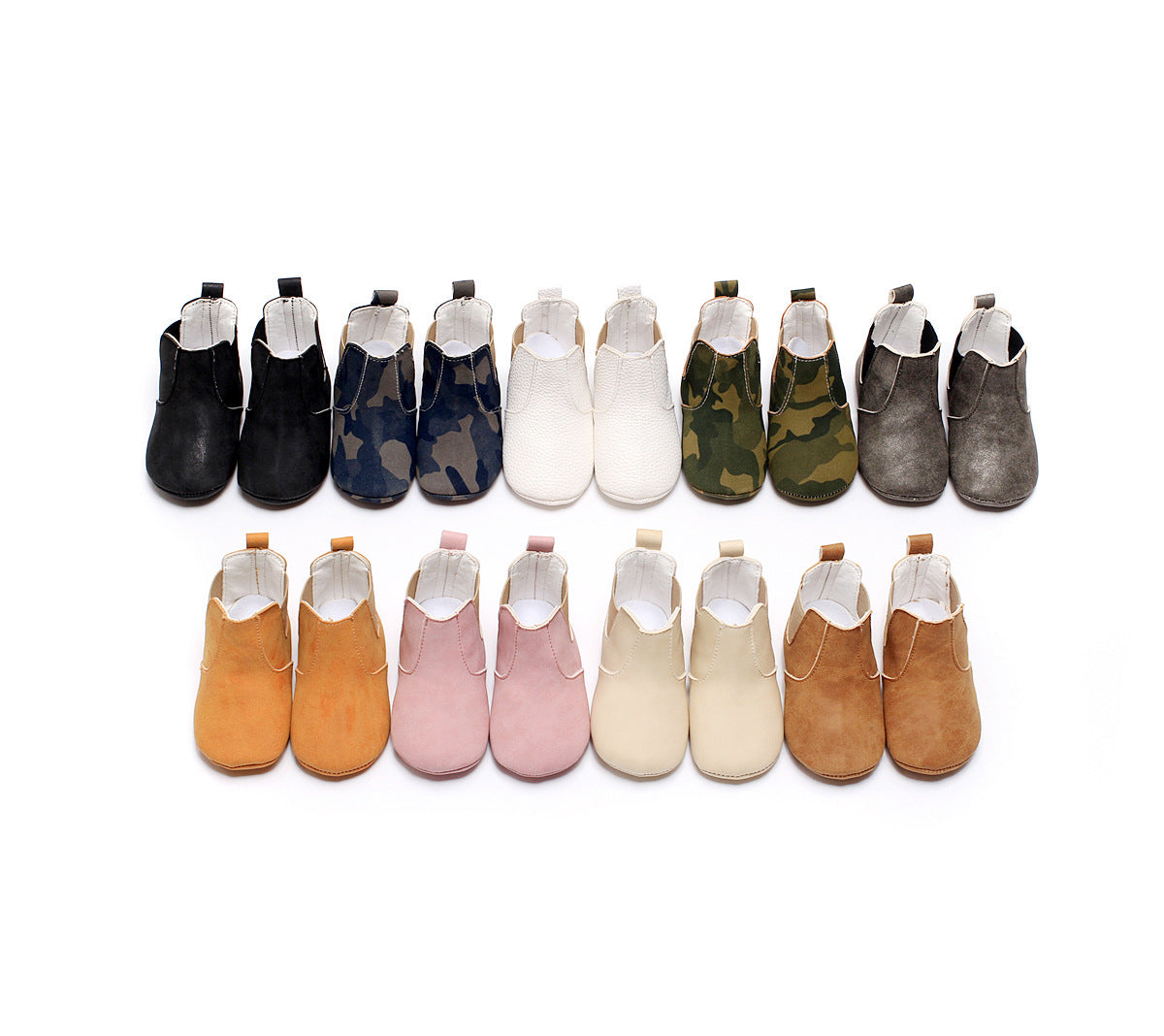 Elastic PU Soft Children's Shoes