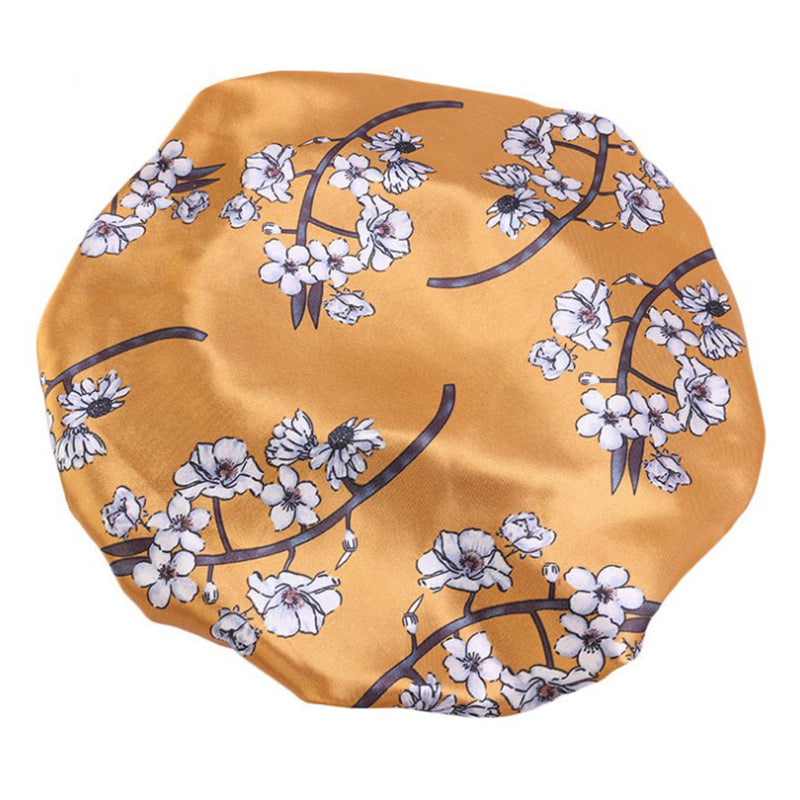 Simplicity Printing Elastic Silk Turban Hat