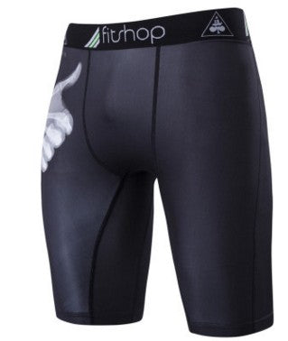 Men Animal Compression Shorts