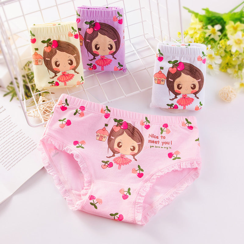 Cotton Cute Print Panties