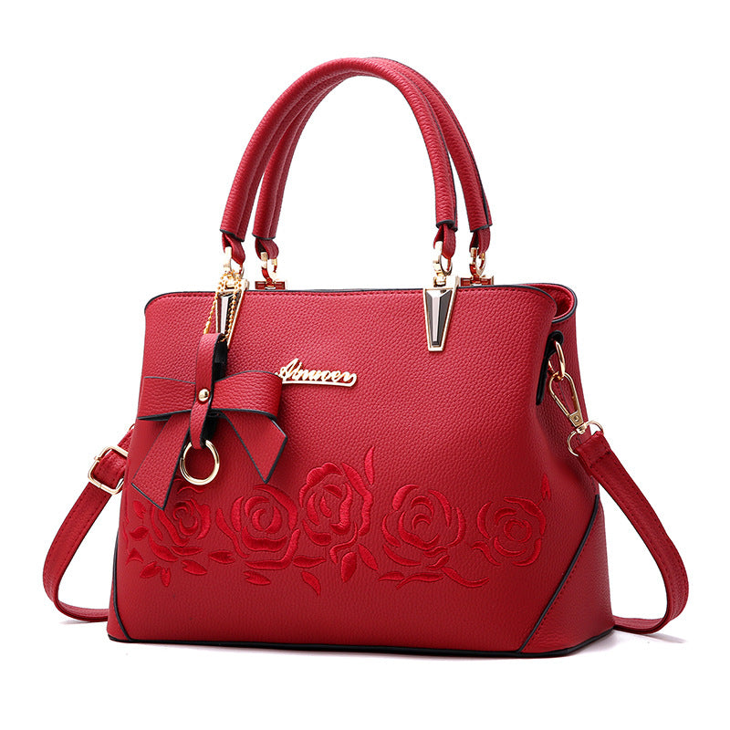 Ladies handbag with a single shoulder bag tide