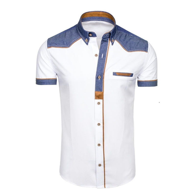 Men's professional short shirt