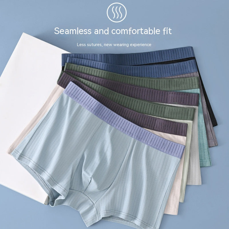 Cotton Breathable And Loose Shorts