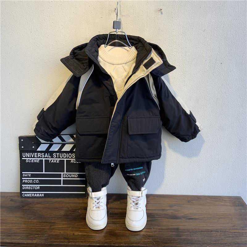 Foreign-style Baby Winter Camouflage Padded Jacket