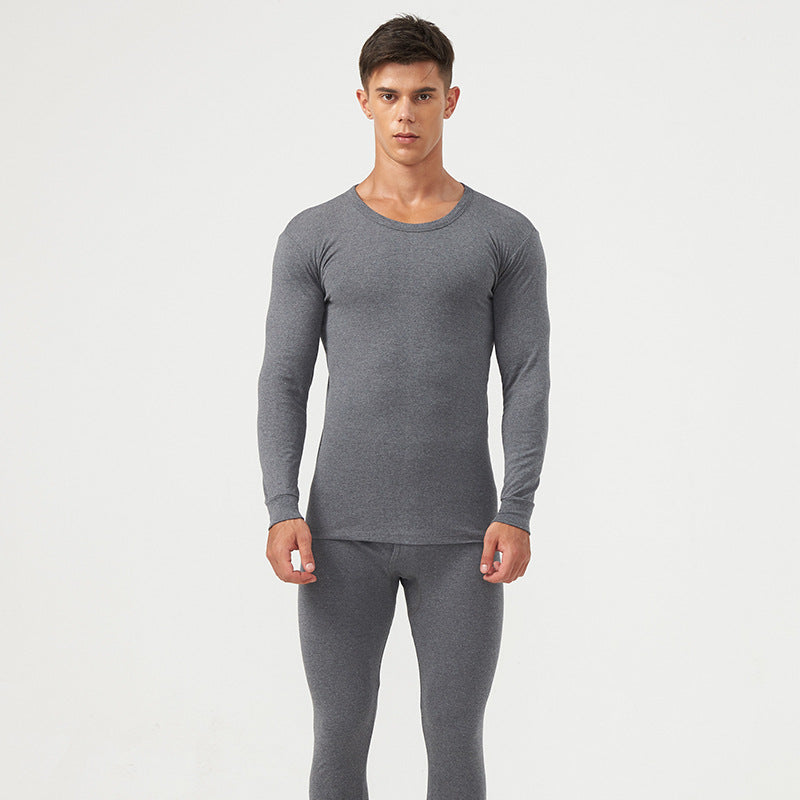 Winter Thermal Underwear Long Johns Shirt+Pants Set