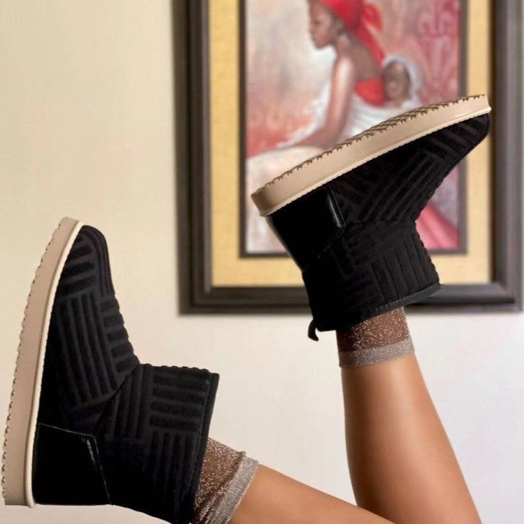 Winter Ankle Plush Snow Boots