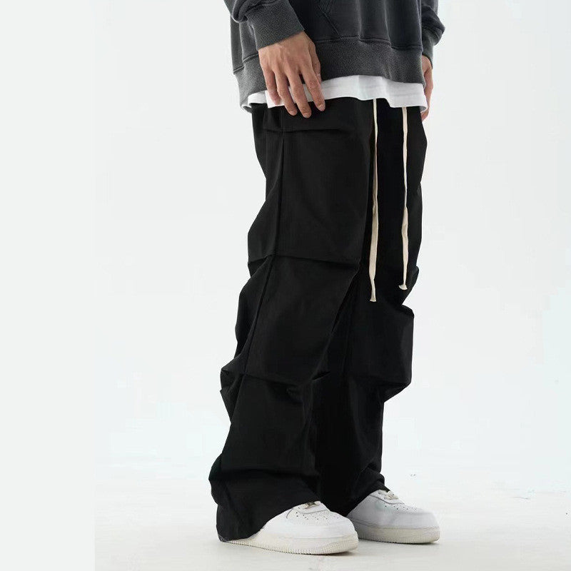 Retro High Street Vibe Fashion Casual Trousers