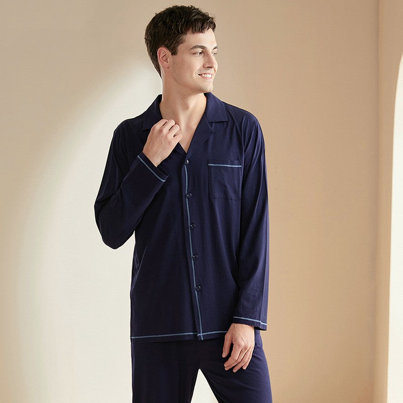 Men's Long Sleeved Pajamas
