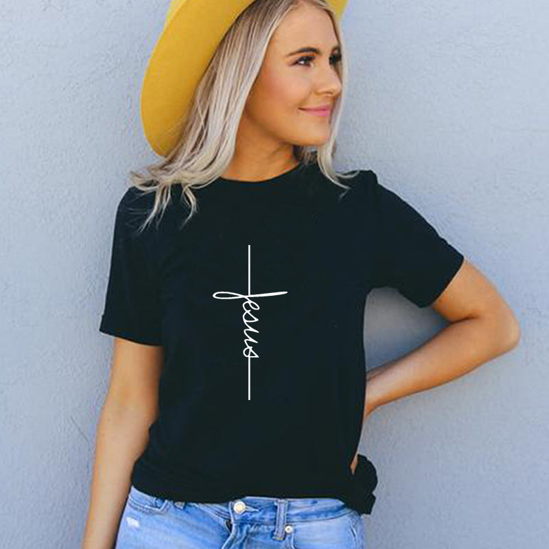 Women's letter T-Shirt
