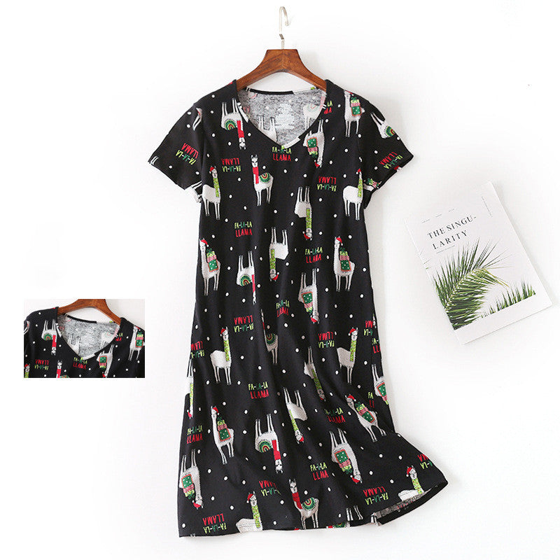 Multicolor Ladies Sleepwear