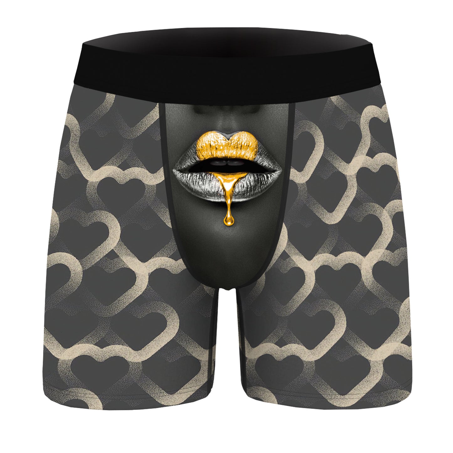 Men's Casual Digital Printing Bottoming Boxers