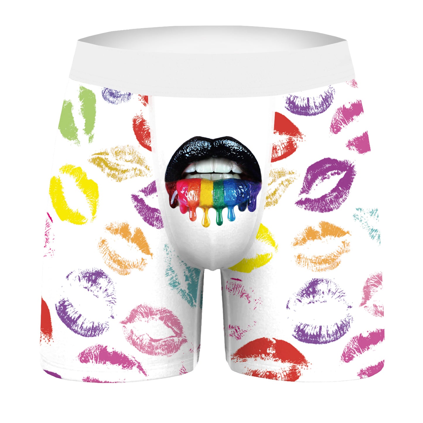 Men's Casual Digital Printing Bottoming Boxers
