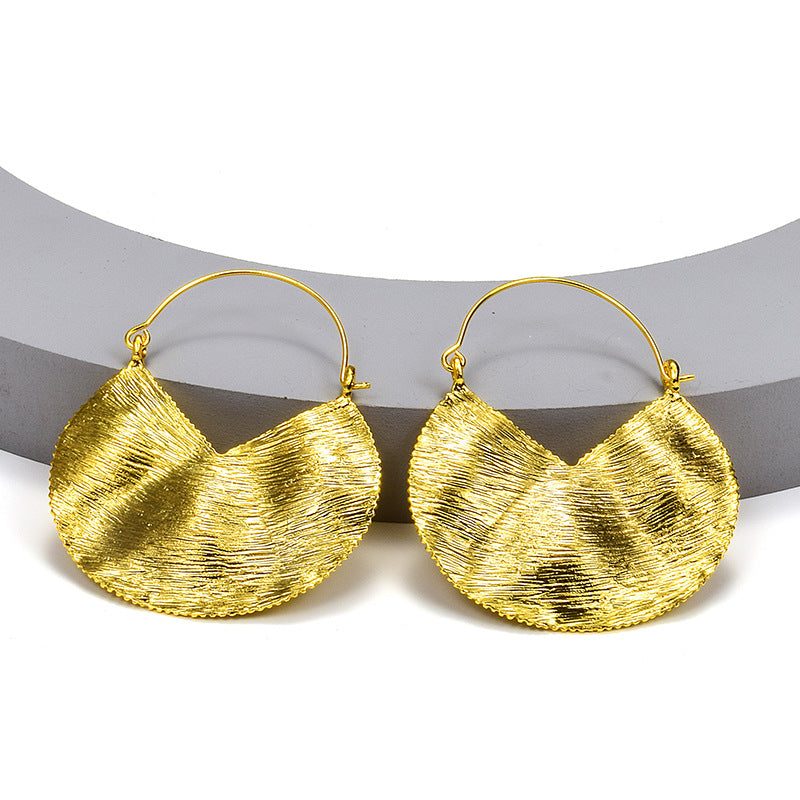 Retro Female Ornament Earrings