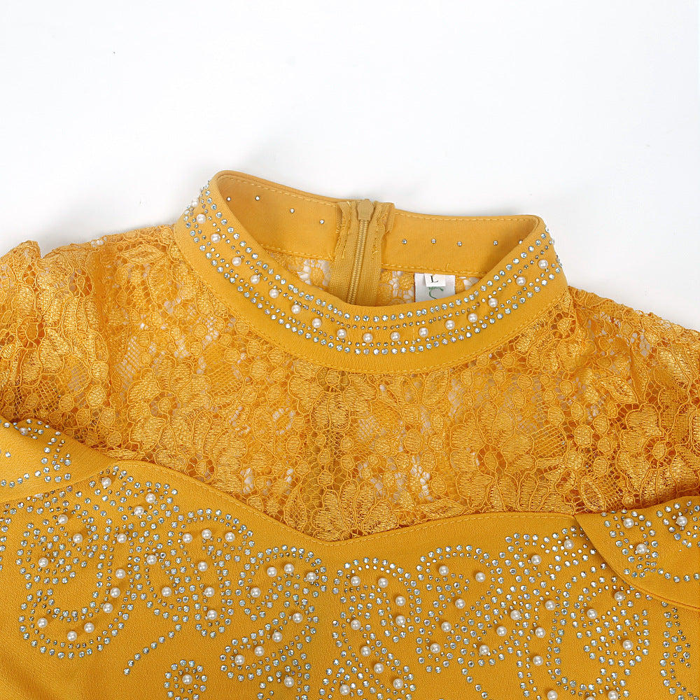 Oversize Hip Wrap OL Temperament Tongle Africa Dress