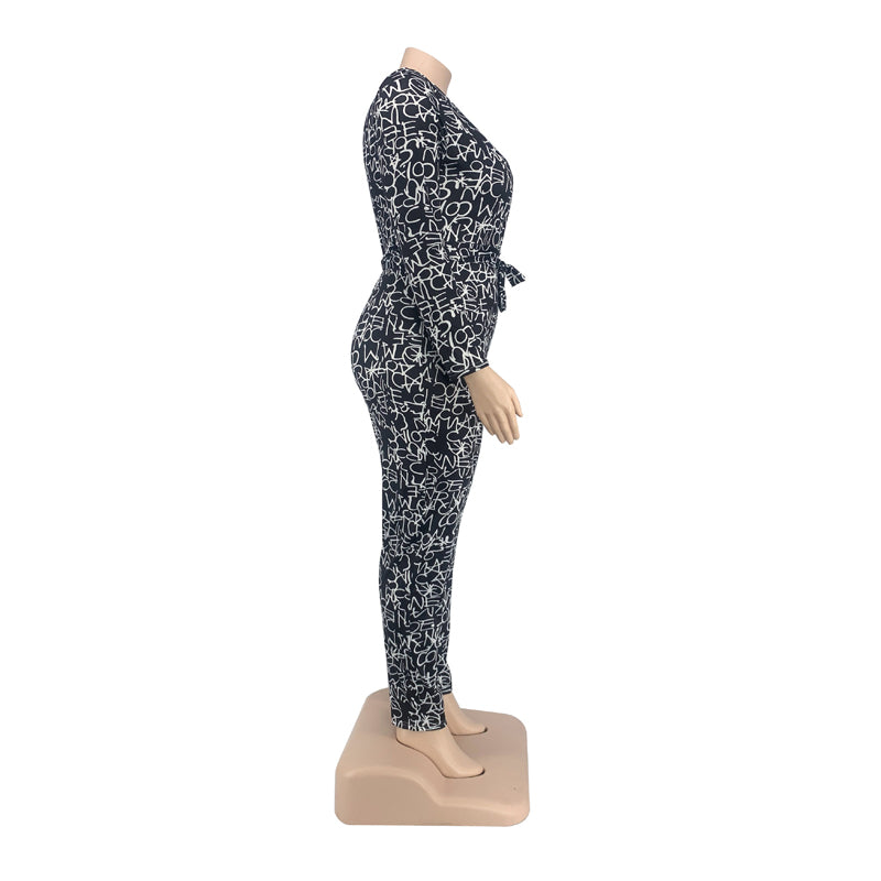 Ladies Rompers V Neck