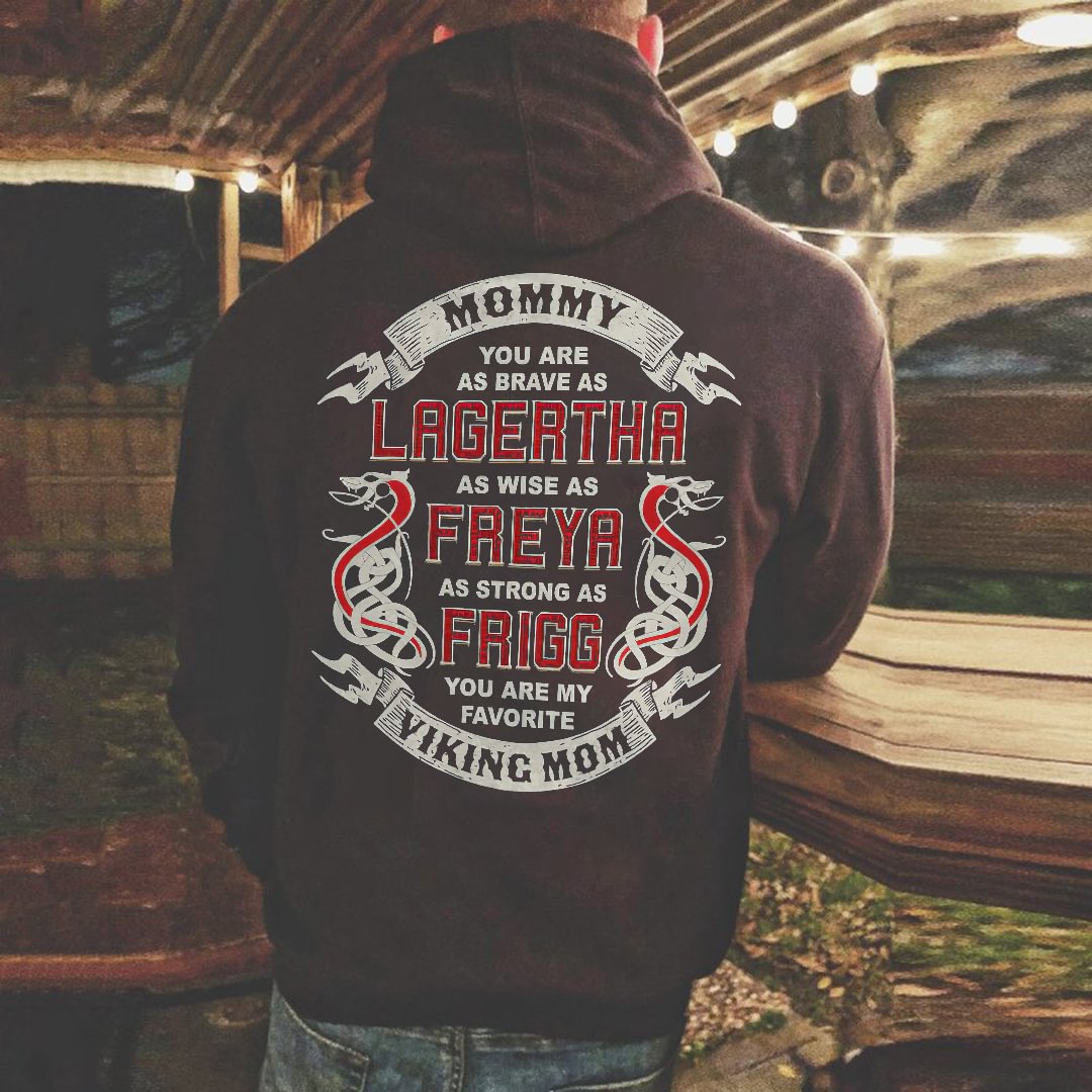 Men's Hooded Sweatshirt Foam Letters