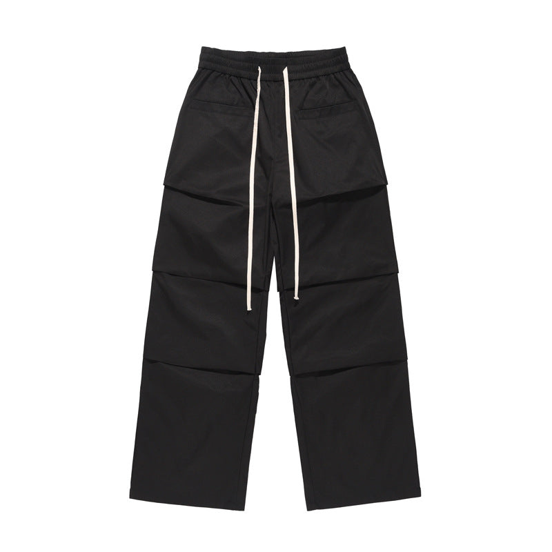 Retro High Street Vibe Fashion Casual Trousers