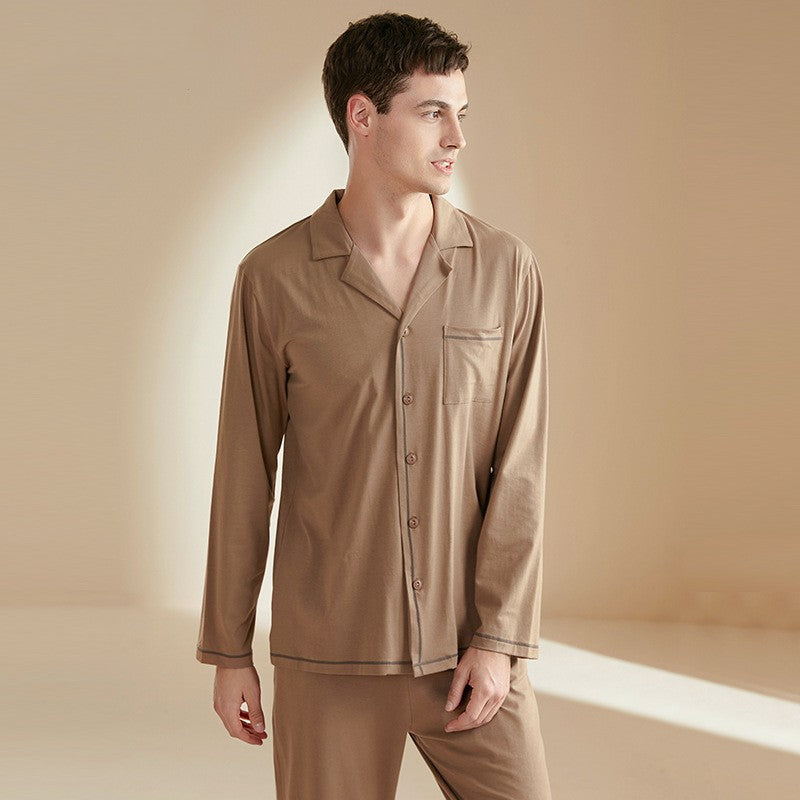Men's Long Sleeved Pajamas