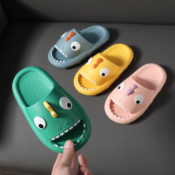 Shark Non Slip Children Shower Shoes
