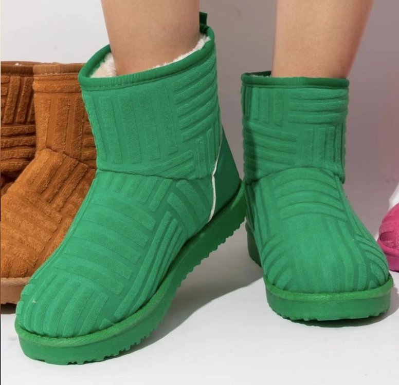 Winter Ankle Plush Snow Boots